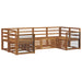 Seturi de canapele 6 pcs natural Lemn Solid de Acacia - WALTI WALTI