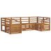 Set de canapele de exterior 6 pcs natural Lemn Solid de Acacia - WALTI WALTI