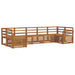 Seturi de canapele 7 pcs natural Lemn Solid de Acacia - WALTI WALTI