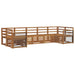 Seturi de canapele 7 pcs natural Lemn Solid de Acacia - WALTI WALTI