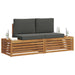 Set de canapele de exterior 2 Bucată Natural și Antracit - WALTI WALTI