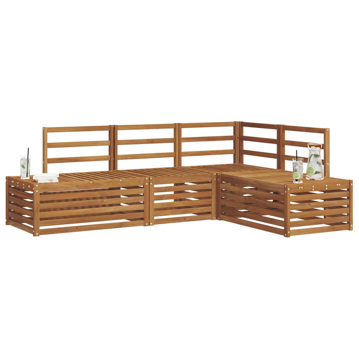 Set de canapele de exterior 4 Bucată natural - WALTI WALTI