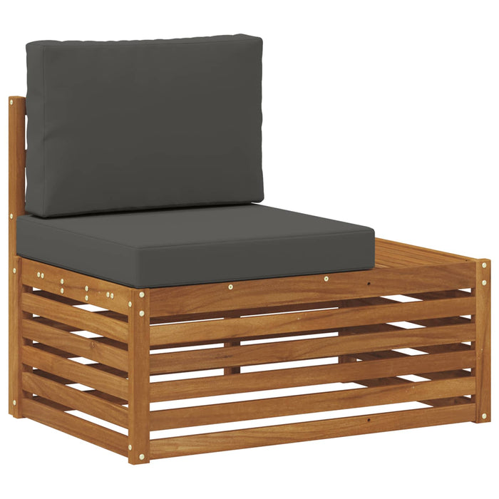 Set de canapele de exterior 7 Bucată Natural și Antracit - WALTI WALTI