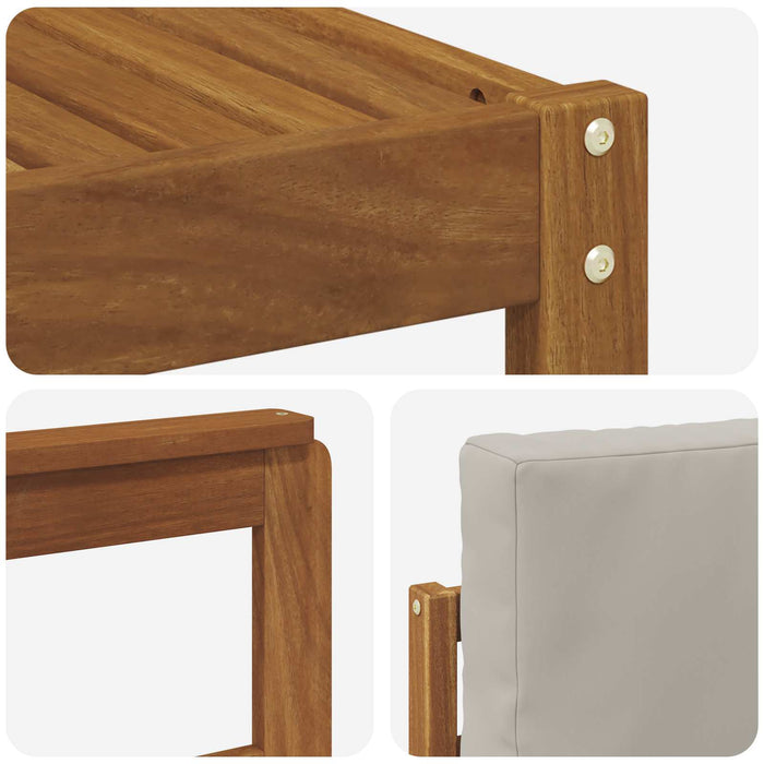 Seturi de canapele cu pernă 10 pcs Gri natural și deschis - WALTI WALTI