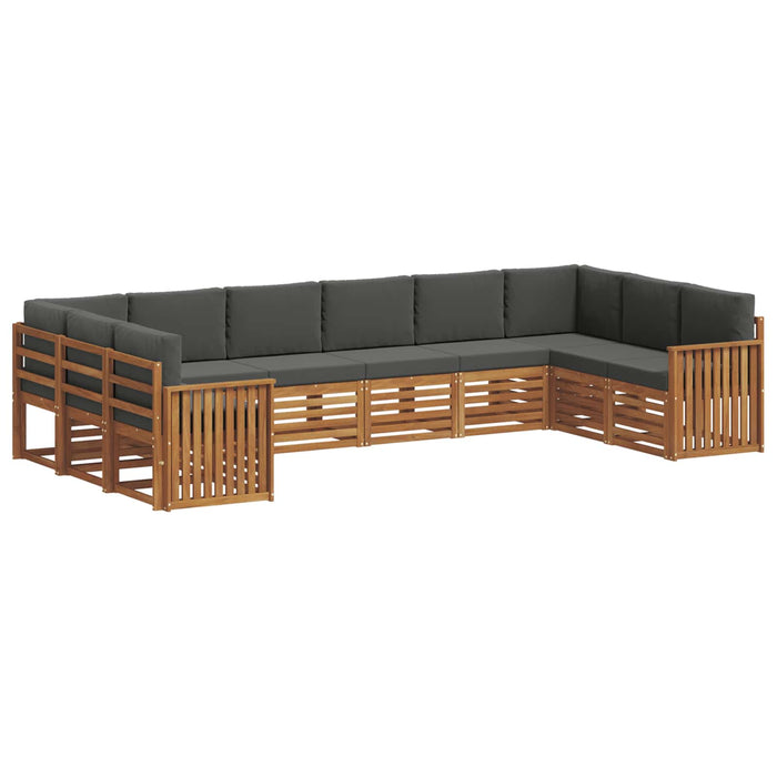 Seturi de canapele cu pernă 10 pcs Natural și Antracit - WALTI WALTI