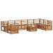 Seturi de canapele natural Lemn Solid de Acacia - WALTI WALTI