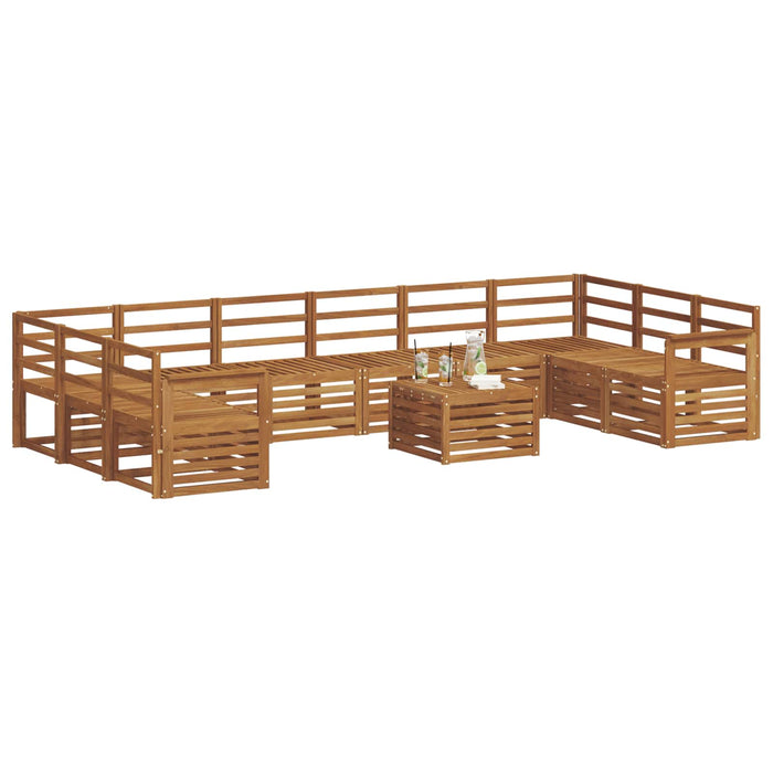 Seturi de canapele natural Lemn Solid de Acacia - WALTI WALTI