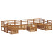 Seturi de canapele natural Lemn Solid de Acacia - WALTI WALTI