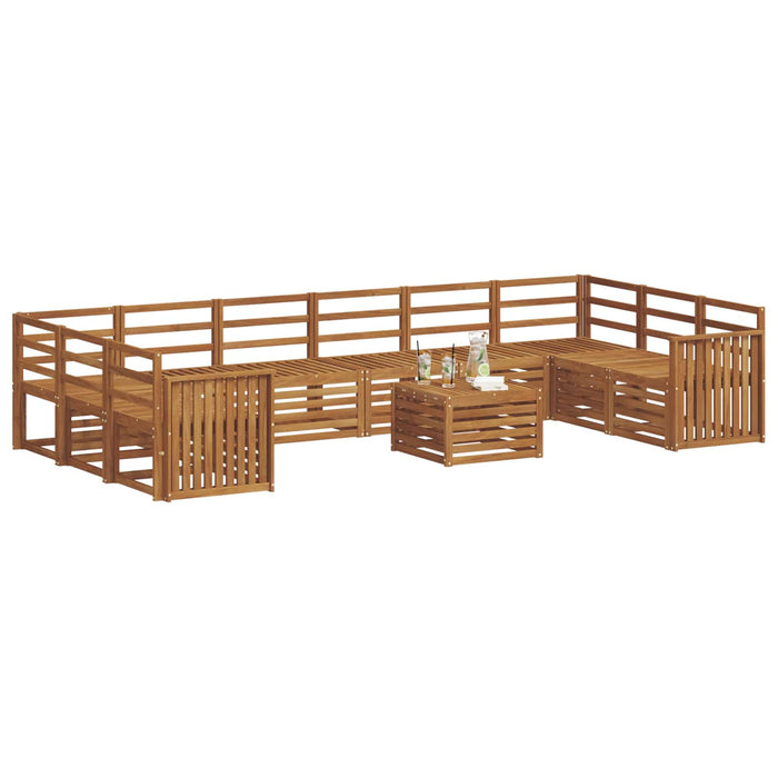 Seturi de canapele natural Lemn Solid de Acacia - WALTI WALTI