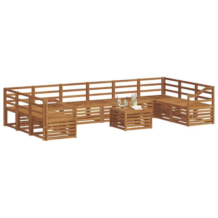 Seturi de canapele natural Lemn Solid de Acacia - WALTI WALTI