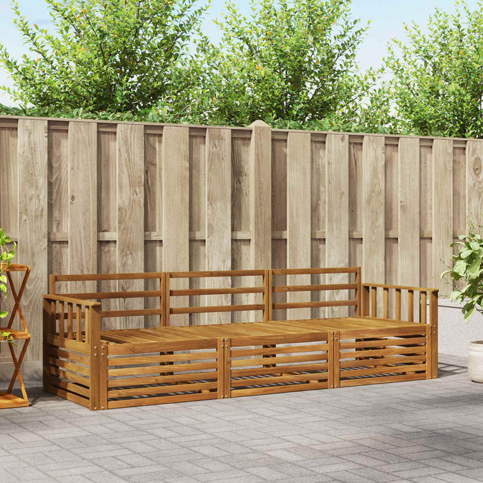 Set de canapele de exterior 3 pcs natural - WALTI WALTI