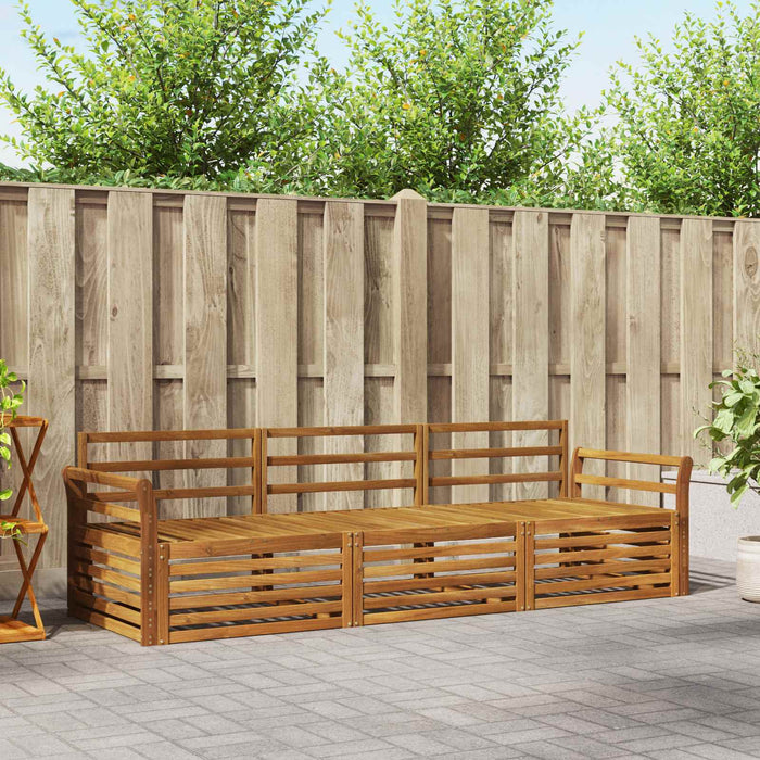 Set de canapele de exterior 3 pcs natural - WALTI WALTI