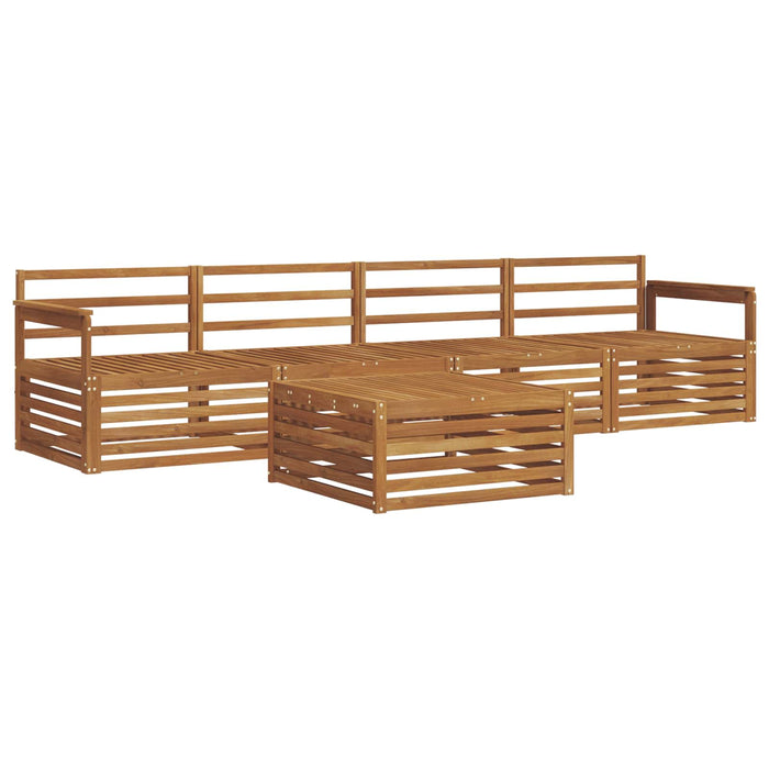 Set de canapele de exterior 5 pcs natural - WALTI WALTI