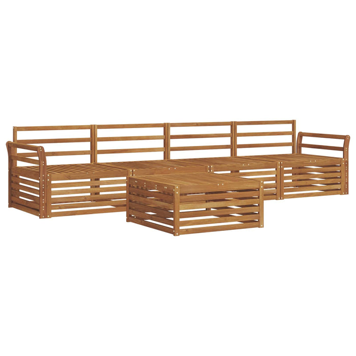 Set de canapele de exterior 5 pcs natural - WALTI WALTI