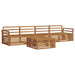 Set de canapele de exterior 5 pcs natural - WALTI WALTI