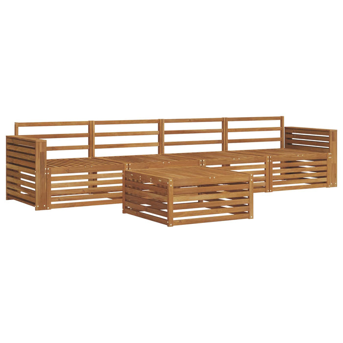 Set de canapele de exterior 5 pcs natural - WALTI WALTI