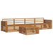 Set de canapele de exterior 5 pcs natural - WALTI WALTI