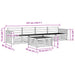 Set de canapele de exterior 5 pcs natural - WALTI WALTI