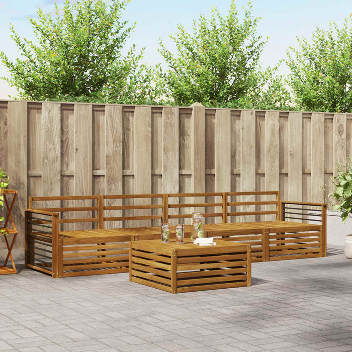 Set de canapele de exterior 5 pcs natural - WALTI WALTI