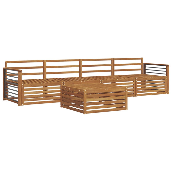 Set de canapele de exterior 5 pcs natural - WALTI WALTI