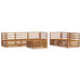 Set de canapele de exterior 6 pcs natural - WALTI WALTI
