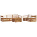 Set de canapele de exterior 6 pcs natural - WALTI WALTI