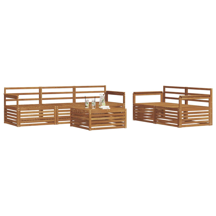 Set de canapele de exterior 6 pcs natural - WALTI WALTI