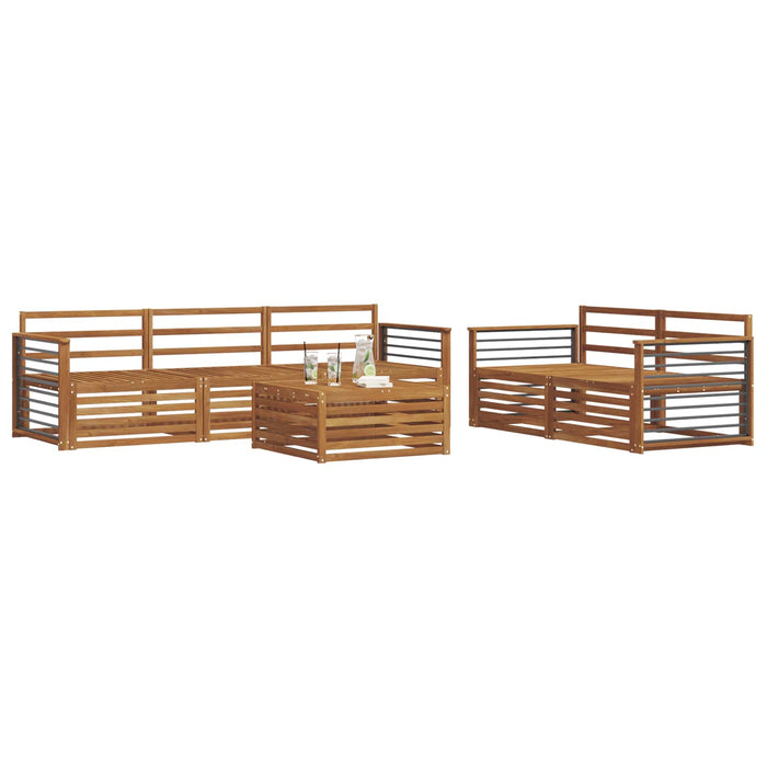 Set de canapele de exterior 6 pcs natural - WALTI WALTI