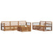 Set de canapele de exterior 6 pcs natural - WALTI WALTI