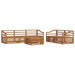 Set de canapele de exterior 6 pcs natural - WALTI WALTI