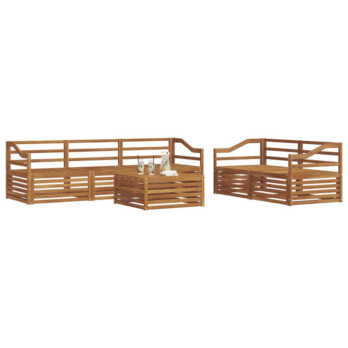 Set de canapele de exterior 6 pcs natural - WALTI WALTI