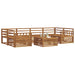 Set de canapele de exterior 7 pcs natural - WALTI WALTI