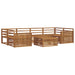 Set de canapele de exterior 7 pcs natural - WALTI WALTI
