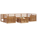 Set de canapele de exterior 7 pcs natural - WALTI WALTI