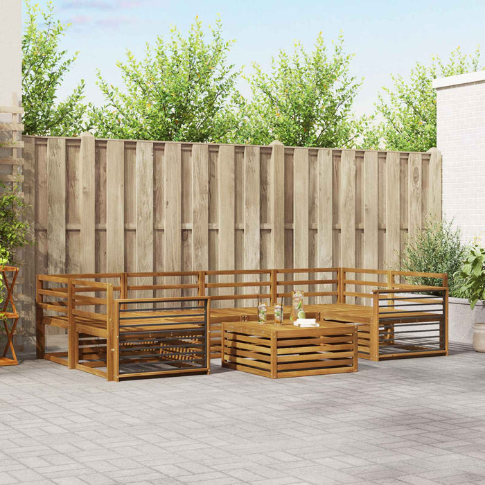 Set de canapele de exterior 7 pcs natural - WALTI WALTI