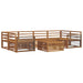 Set de canapele de exterior 7 pcs natural - WALTI WALTI