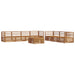 Set de canapele de exterior 8 pcs natural - WALTI WALTI