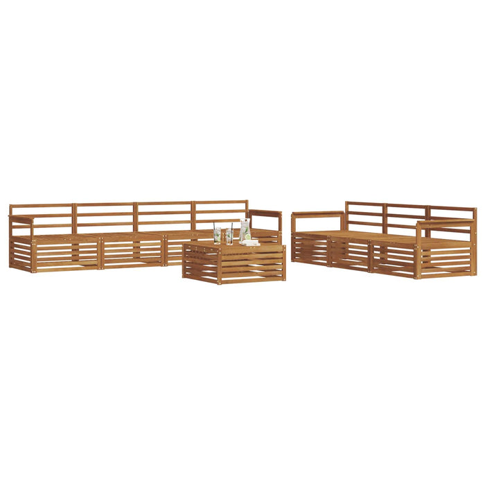 Set de canapele de exterior 8 pcs natural - WALTI WALTI