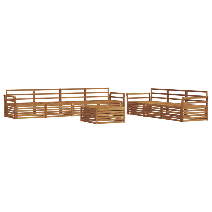 Set de canapele de exterior 8 pcs natural - WALTI WALTI
