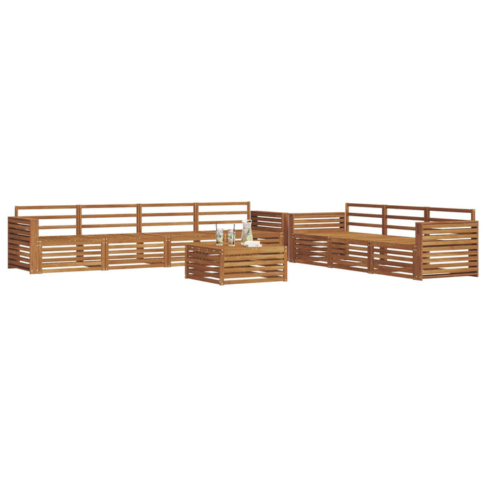Set de canapele de exterior 8 pcs natural - WALTI WALTI