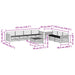 Set de canapele de exterior 8 pcs natural - WALTI WALTI