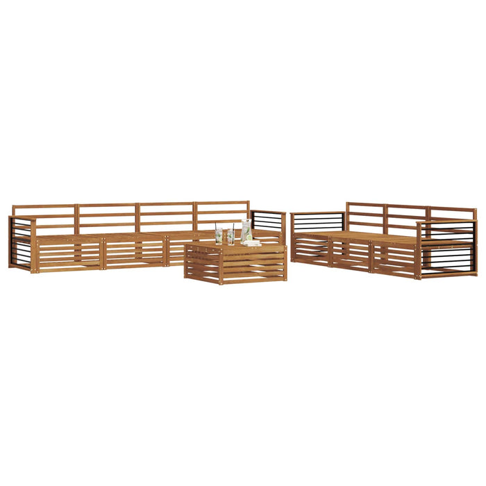 Set de canapele de exterior 8 pcs natural - WALTI WALTI