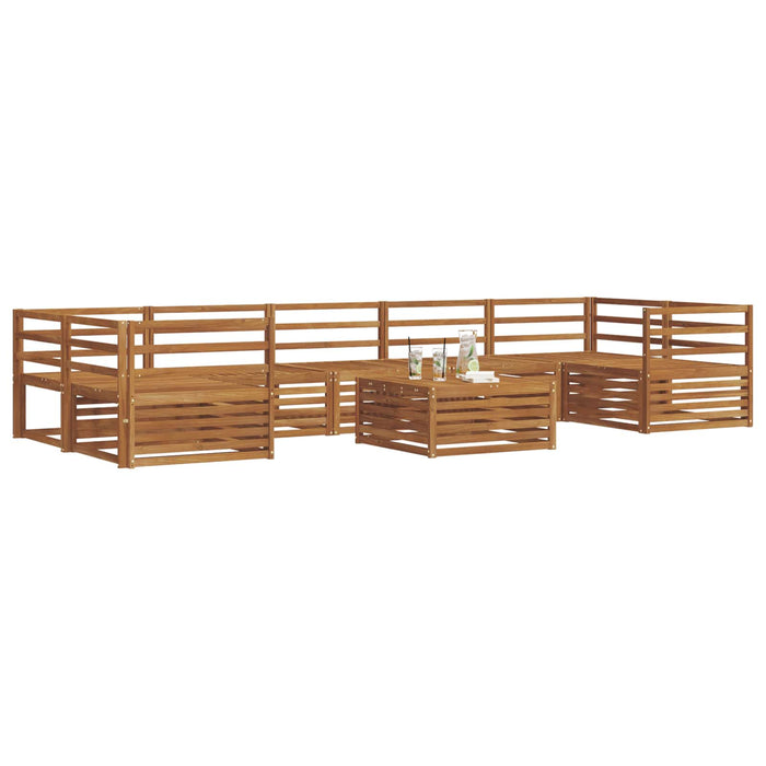 Set de canapele de exterior 8 pcs natural - WALTI WALTI