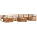 Set de canapele de exterior 8 pcs natural - WALTI WALTI