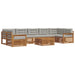 Set de canapele de exterior 24 pcs Gri natural și deschis - WALTI WALTI