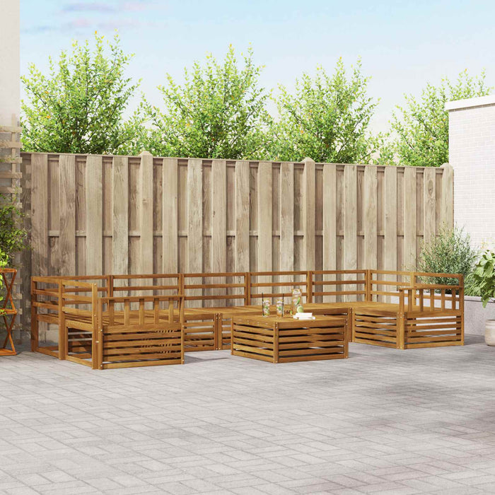 Set de canapele de exterior 8 pcs natural - WALTI WALTI