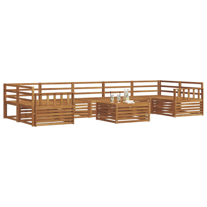 Set de canapele de exterior 8 pcs natural - WALTI WALTI