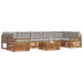Set de canapele de exterior 24 pcs Gri natural și deschis - WALTI WALTI