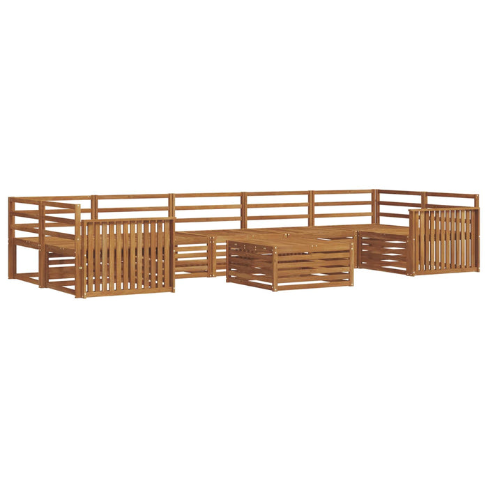 Set de canapele de exterior 8 pcs natural - WALTI WALTI