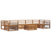 Set de canapele de exterior 8 pcs natural - WALTI WALTI